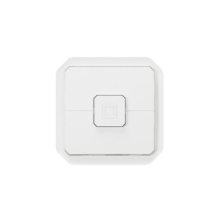 Legrand - Plexo L - Interrupteur pour volets roulants - 6A - 250V - composable - Blanc - IP55/IK08 - Réf : 069629L