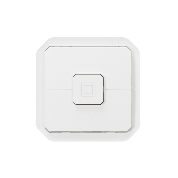Legrand - Plexo L - Interrupteur pour volets roulants - 6A - 250V - composable - Blanc - IP55/IK08 - Réf : 069629L