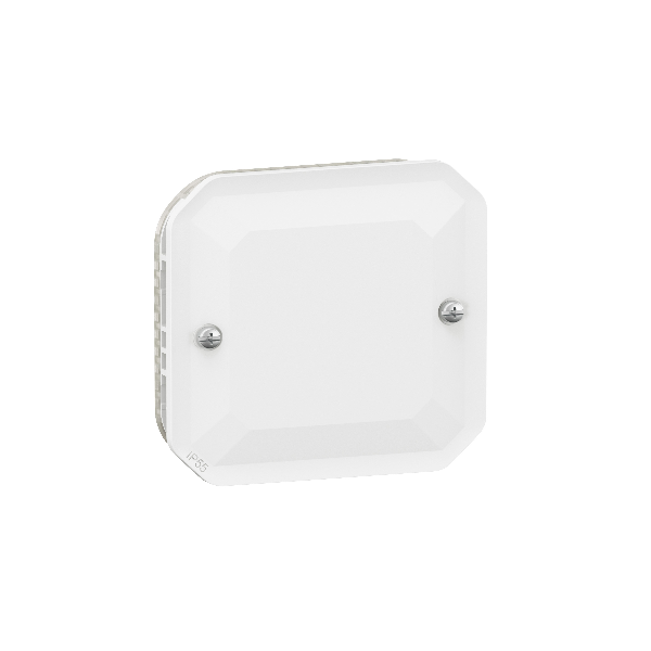 Legrand - Plexo L - Obturateur avec enjoliveur finition blanc - composable - IP55/IK08 - Réf : 069637L