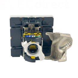 Legrand - Mosaic - Prise RJ 45 - Cat.6A - STP - 2 modules - LCS² - Blanc - Réf : 076576