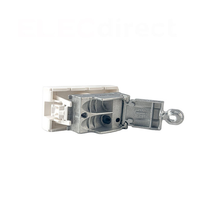 Legrand - Mosaic - Prise TV simple - 1 module - Mâle - Blanc - Réf : 078793