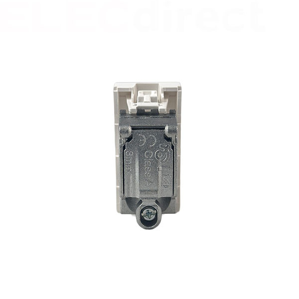 Legrand - Mosaic - Prise TV simple - 1 module - Mâle - Blanc - Réf : 078793