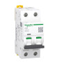 Schneider - Acti9 - IC60N - Disjoncteur - 2P - 4A - 6000A/50kA - courbe C - Réf : A9F74204