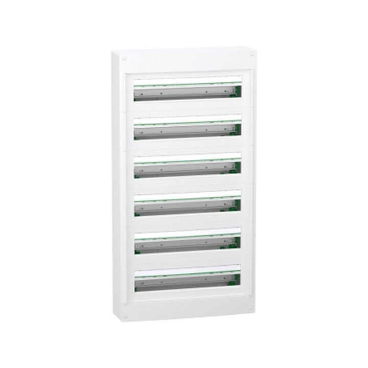 Schneider - PrismaSeT XS - Coffret saillie - 6R - 24M - sans porte - Réf : LVSXT624