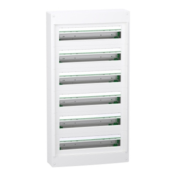 Schneider - PrismaSeT XS - Coffret saillie - 6R - 24M - sans porte - Réf : LVSXT624