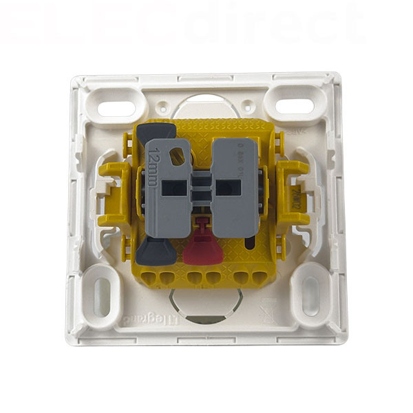 Legrand - Oteo -Transformeur 3 en 1 - Interrupteur/Va et vient - Poussoir - Blanc - Ref : 086001L