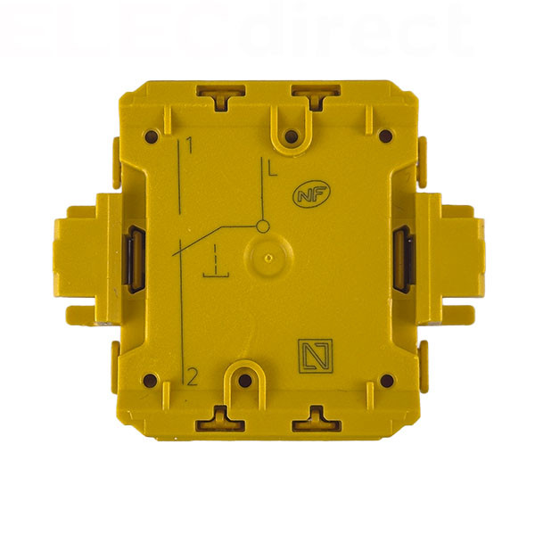 Legrand - Oteo -Transformeur 3 en 1 - Interrupteur/Va et vient - Poussoir - Blanc - Ref : 086001L