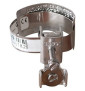 Eurohm - Collier d'équipotentialité - 12cm - D. 18 à 32mm - Réf : 70511