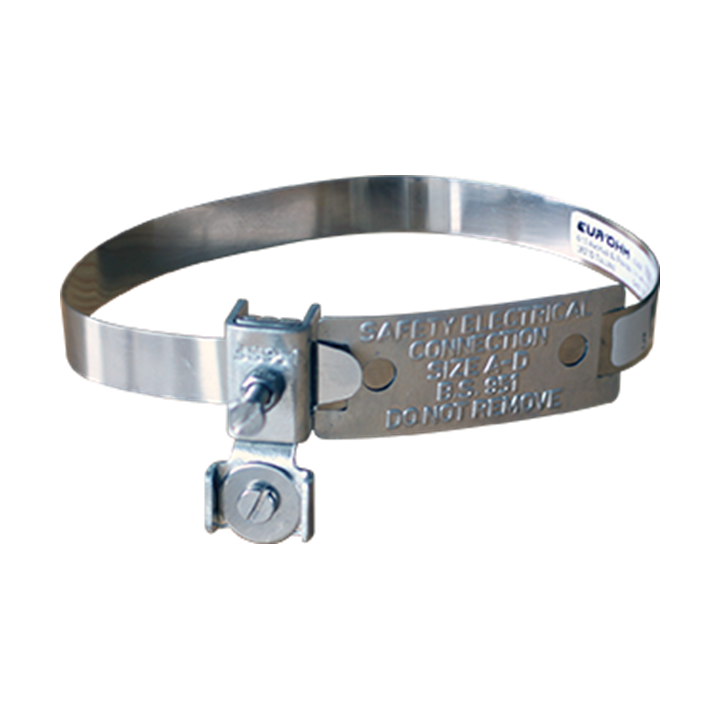 Eurohm - Collier d'équipotentialité - 42cm - D. 32 à 100 mm - Réf : 70512