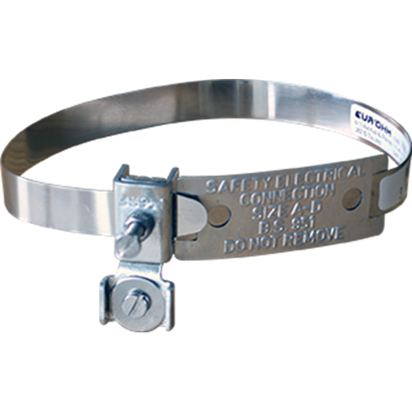 Eurohm - Collier d'équipotentialité - 42cm - D. 32 à 100 mm - Réf : 70512