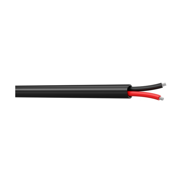 CAE - Câble audio - haut parleur - souple - 2 x 1.5mm2 - 100m - Réf : FHP2151