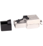 CAE - Plug RJ45 sans outil - CAT6A blindé 360° - faible encombrement - Réf : MMCPSL6AFS