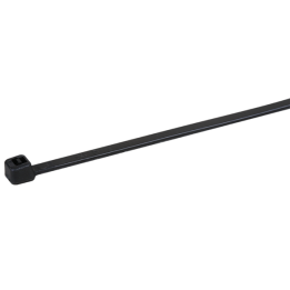 Eur'ohm - Colliers d'installation noir  200x3,5mm - Lot de 100 pièces - Réf : 43116