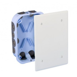 Eur'Ohm - Boîte de Dérivation encastré - Étanche à l'air - 170X110X40 - Réf : 51014