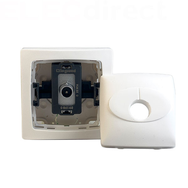 Legrand - Oteo - Prise TV simple - Blanc - Ref : 086040