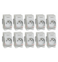 Legrand - LOT de 10 Prises de courant modulaire - 2P+T 16A 220V à Eclips - Réf : 004280x10