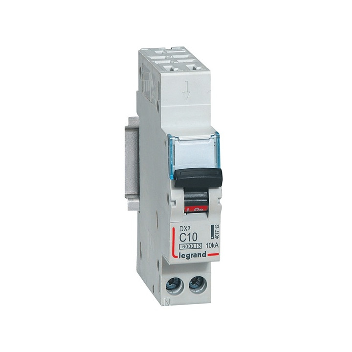 DISJONCTEUR LEGRAND DNX3 PH/N10A - AUTO/VIS - 10kA - 407712