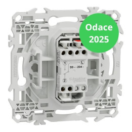 Schneider - Odace 2025 - LOT de 120 Va et Vient ou Poussoir - 10AX - Blanc craie - Réf : S920204 x 120