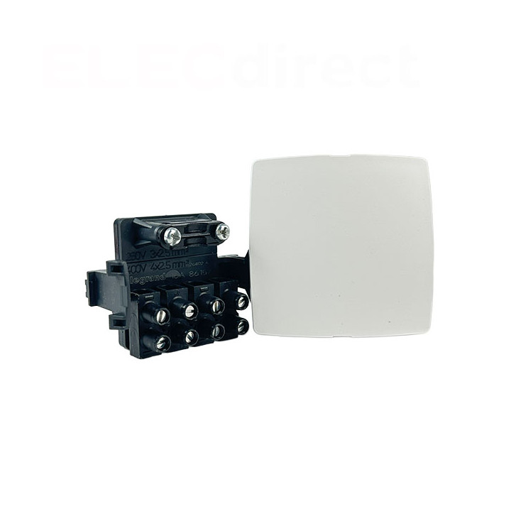 Legrand - Oteo - Boîte de dérivation appareillage - Composable - Blanc - Réf : 086157