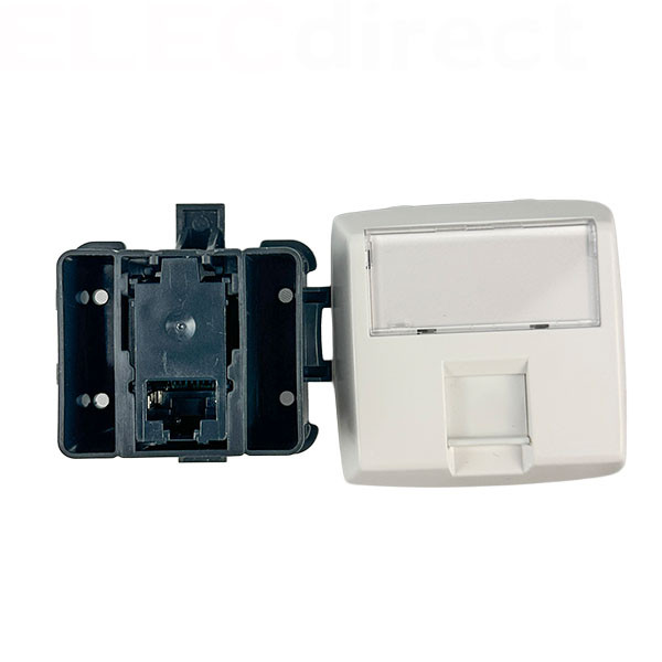 Legrand - Oteo - Prise RJ45 Cat. 6 FTP - Composable - Blanc - Réf : 086147