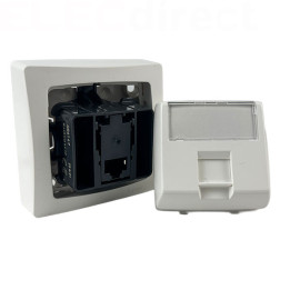 Legrand - Oteo - Prise RJ45 Cat.6 FTP 9 contacts - Blanc - Ref : 086047
