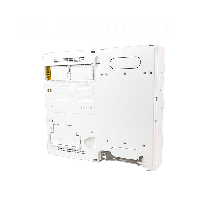 Legrand - Platine pour Disjoncteur branchement + Compteur - DRIVIA 13M + habillage + porte - Réf. : 401185+401182