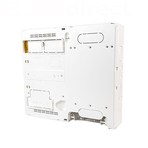 Legrand - Platine pour Disjoncteur branchement + Compteur - DRIVIA 13M + habillage + porte - Réf. : 401185+401182
