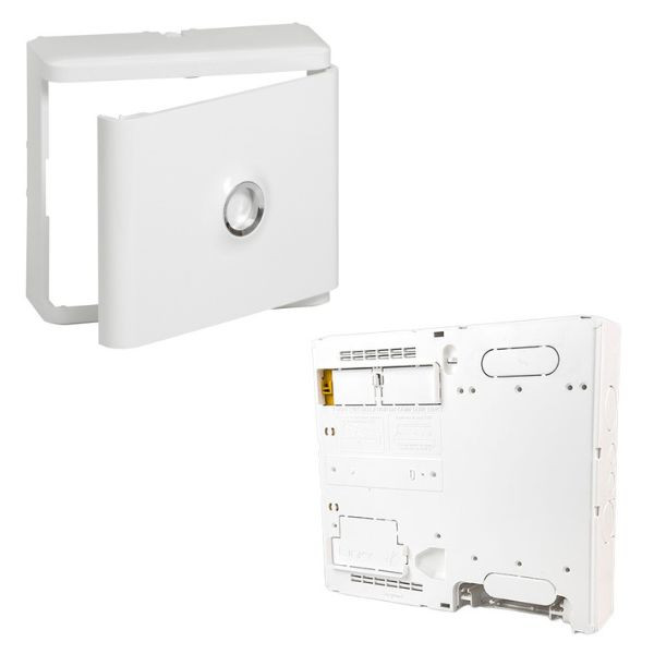 Legrand - Platine pour Disjoncteur branchement + Compteur - DRIVIA 13M + habillage + porte - Réf. : 401185+401182