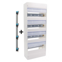 Legrand - LOT - Coffret DRIVIA 52 Modules + peigne vertical - 401214+405002