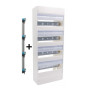 Legrand - Drivia - Coffret 4 rangées - 13 modules + Peigne vertical - Ref. : 401214+405002