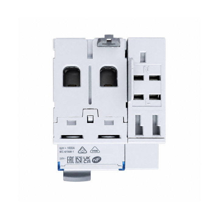 LEGRAND - Interrupteur différentiel - DX3 - 2P - 63A - 30mA - Type AC - Départ Bas à Vis - Réf : 411633