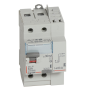 LEGRAND - Interrupteur différentiel - DX3 - 2P - 63A - 30mA - Type AC - Départ Haut Auto - Réf : 411633