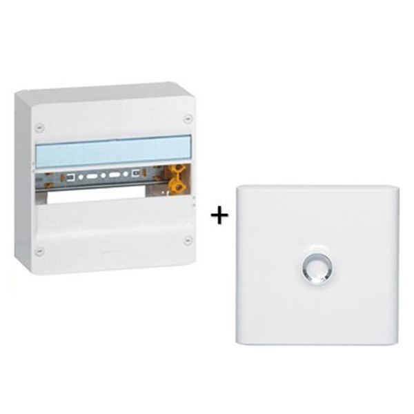 Legrand - LOT - Coffret DRIVIA 13 Modules + porte - 401211+401331