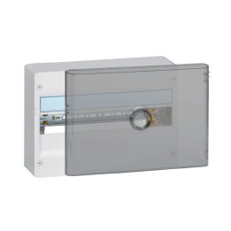 Legrand - Coffret DRIVIA 18 Modules - 1 Rangée de 18M  + porte - largeur 355mm - Réf : 401221+401241