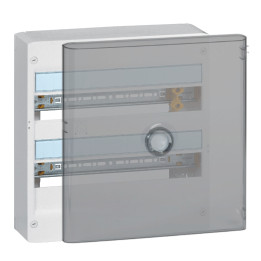 Legrand - LOT  - Coffret DRIVIA 36 Modules + porte transparente - largeur 355mm - 401222+401242