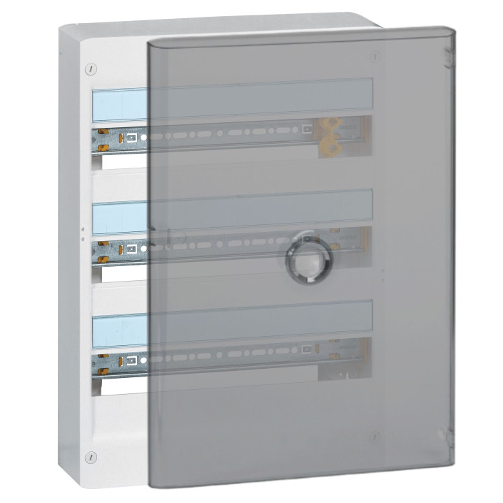 Legrand - LOT - Coffret DRIVIA 54 Modules + porte transparente - 401223+401243