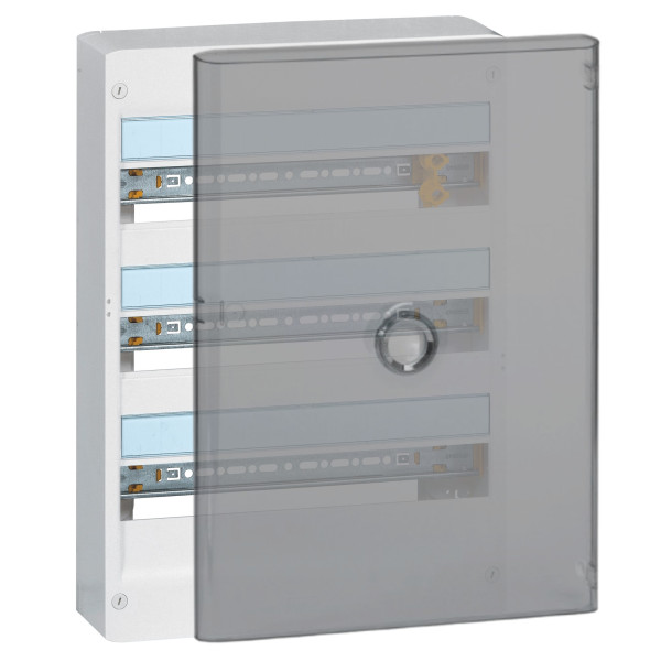Legrand - LOT - Coffret DRIVIA 54 Modules + porte transparente - 401223+401243