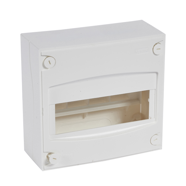 Legrand - Coffret cache-bornes 8 modules - blanc RAL9003 - Réf : 001308