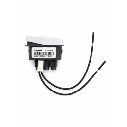 Legrand - Mosaic EasyLed - Interrupteur/va-et-vient avec voyant témoin - 20AX 250V - 1 module - Réf : 077060L + 067664