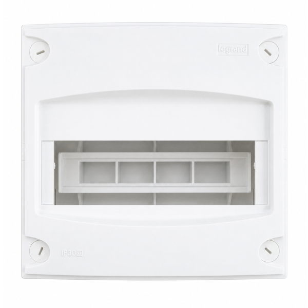 Legrand - Coffret cache-bornes 8/9 Modules + Porte opaque - Ref. : 001308+001328