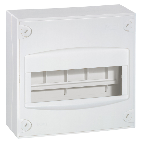 Legrand - Coffret cache-bornes 8/9 Modules + Porte opaque - Ref. : 001308+001328