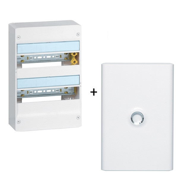 Legrand - LOT  - Coffret DRIVIA 26 Modules + porte - 401212+401332