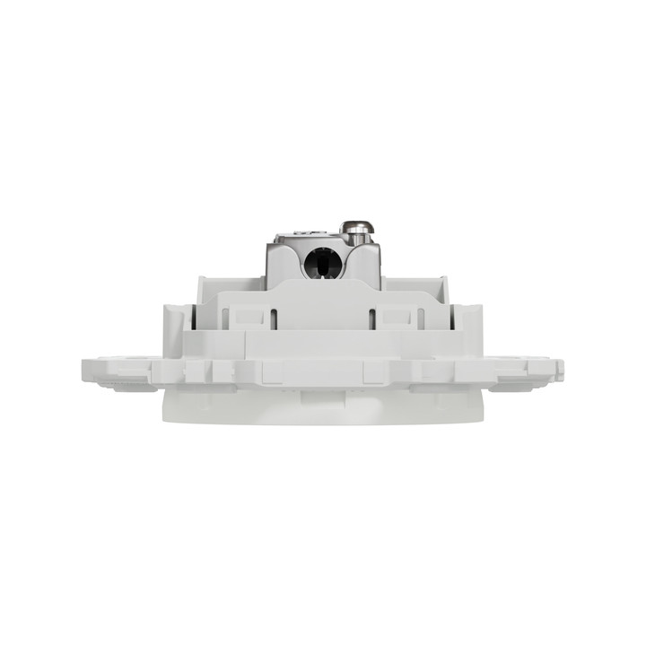 Schneider - Odace 2025 - LOT de 10 Prises TV simple mâle - Sortie coaxiale - Blanc craie - Réf : S920445 x 10