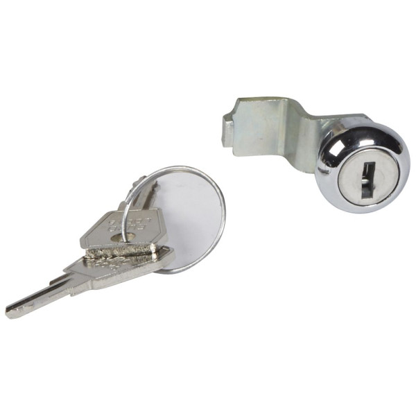 Legrand - Porte Blanche pour tableau DRIVIA - 26 Modules 2 Rangées + serrure - Réf. : 401332+401391
