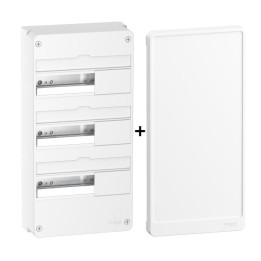 Schneider - Resi9 - coffret 13M - 3R + porte - R9H13403+R9H13423