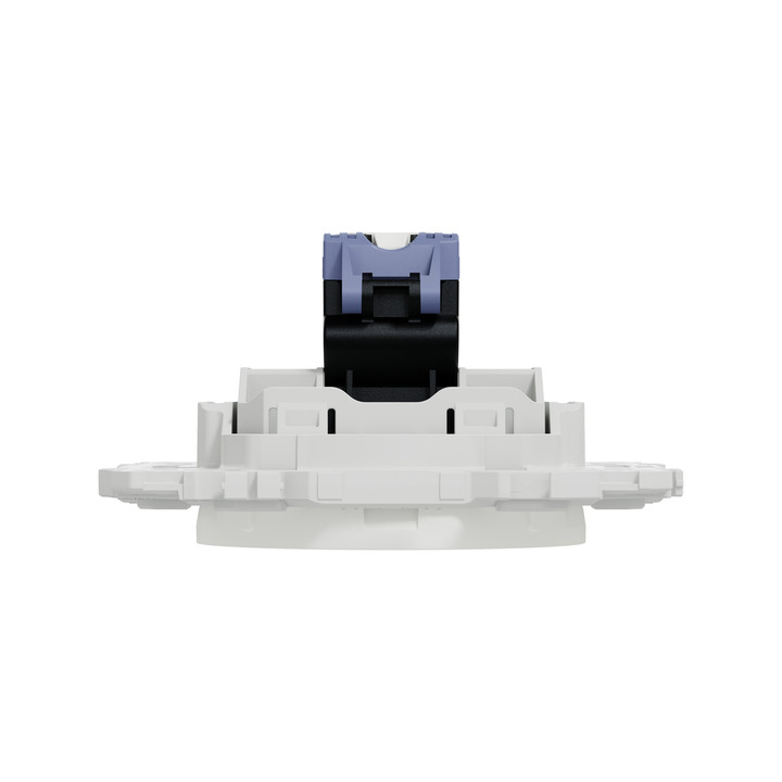 Schneider - Odace 2025 - LOT de 10 Prises RJ45 - Cat6 UTP grade 1 à 2 - Blanc craie - Réf : S920475 x 10