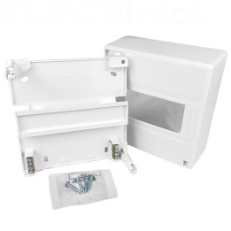 Schneider - Mini Coffret Opale - 8 Modules - Blanc - Réf : 13398