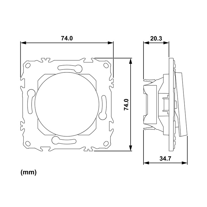 Schneider - Odace 2025 - LOT de 10 Permutateurs - Bornes automatiques - 10AX - Blanc craie - Réf : S920205 x 10