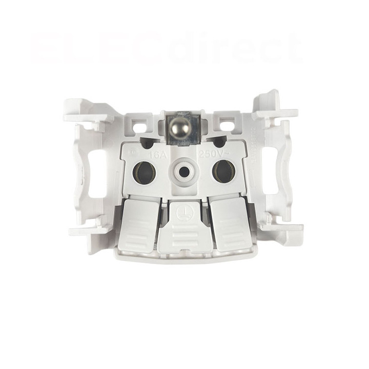 Schneider - Mureva Styl - Prise 2P+T - Saillie - IP55/IK08 - Connexion auto - Gris - Ref : MUR35031