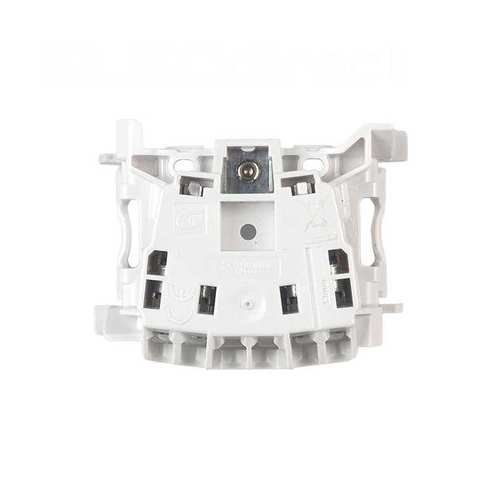 Schneider - Mureva Styl - Prise 2P+T - Saillie - IP55/IK08 - Connexion auto - Gris - Ref : MUR35031